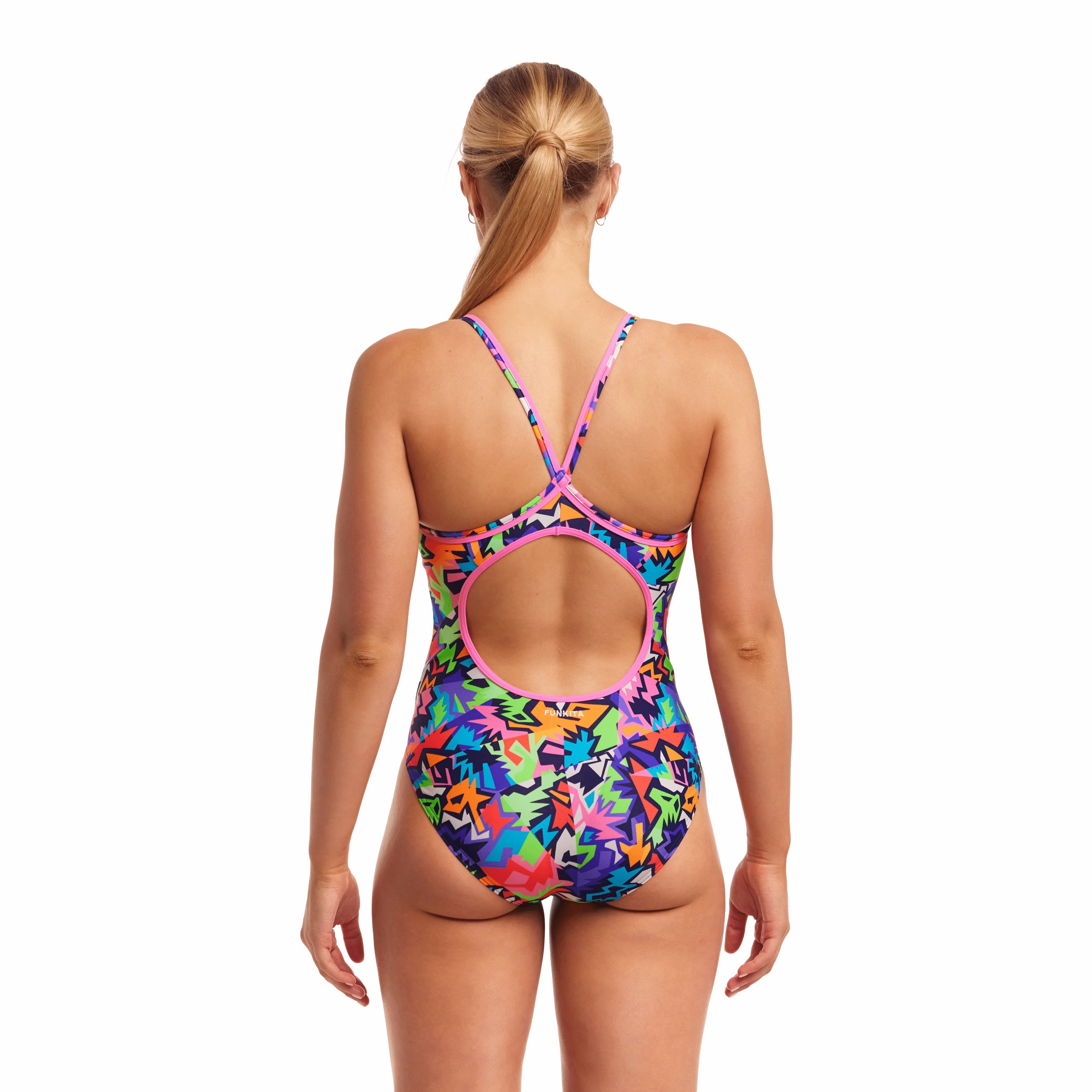 Funkita Sharp Edges Diamond Back Ladies Swimsuit