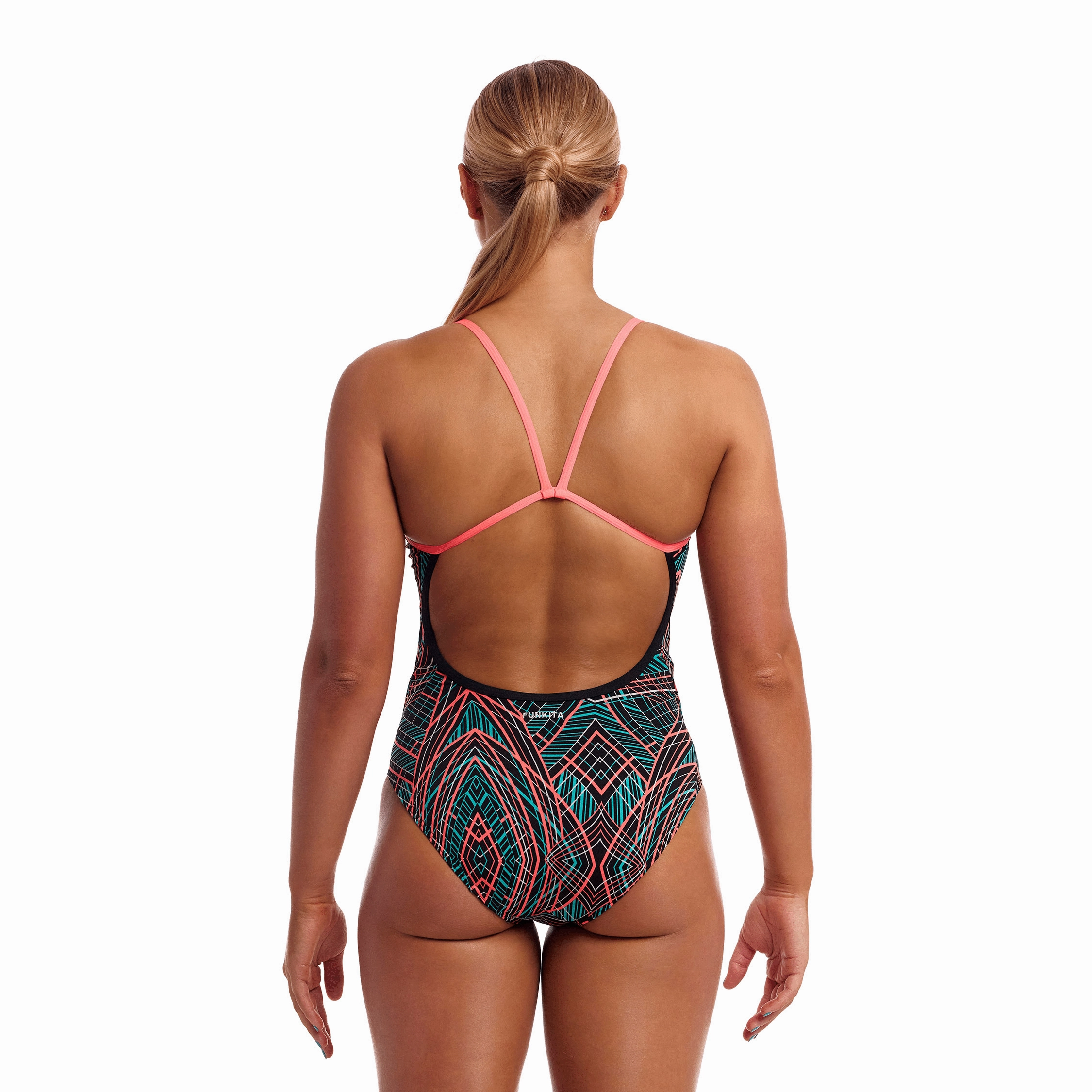 Funkita Spiro Mint Swim Secure Ladies Swimsuit