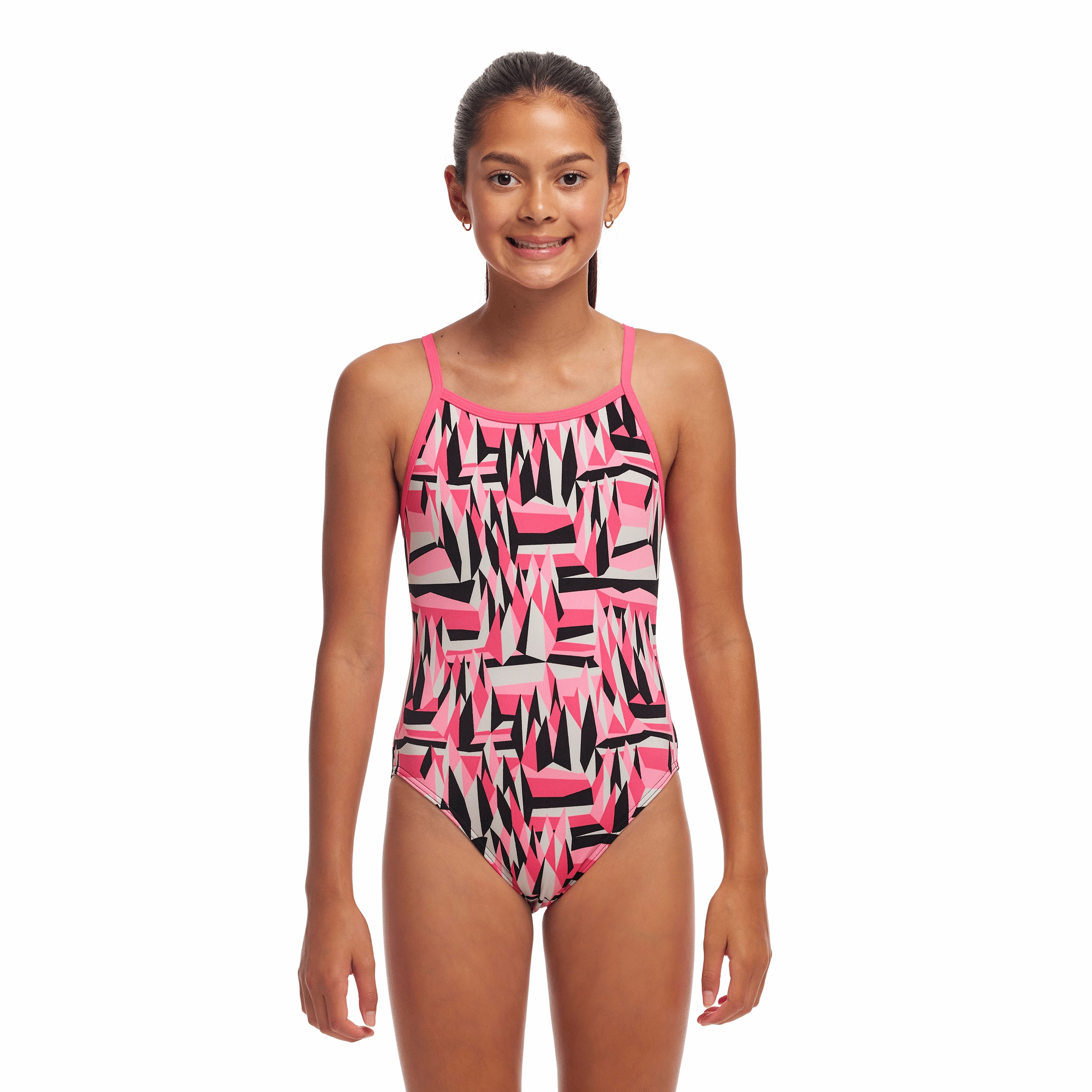 Funkita Sugar Hits Single Strap Girls Swimsuit swim training suits women, performance one piece swimsuits