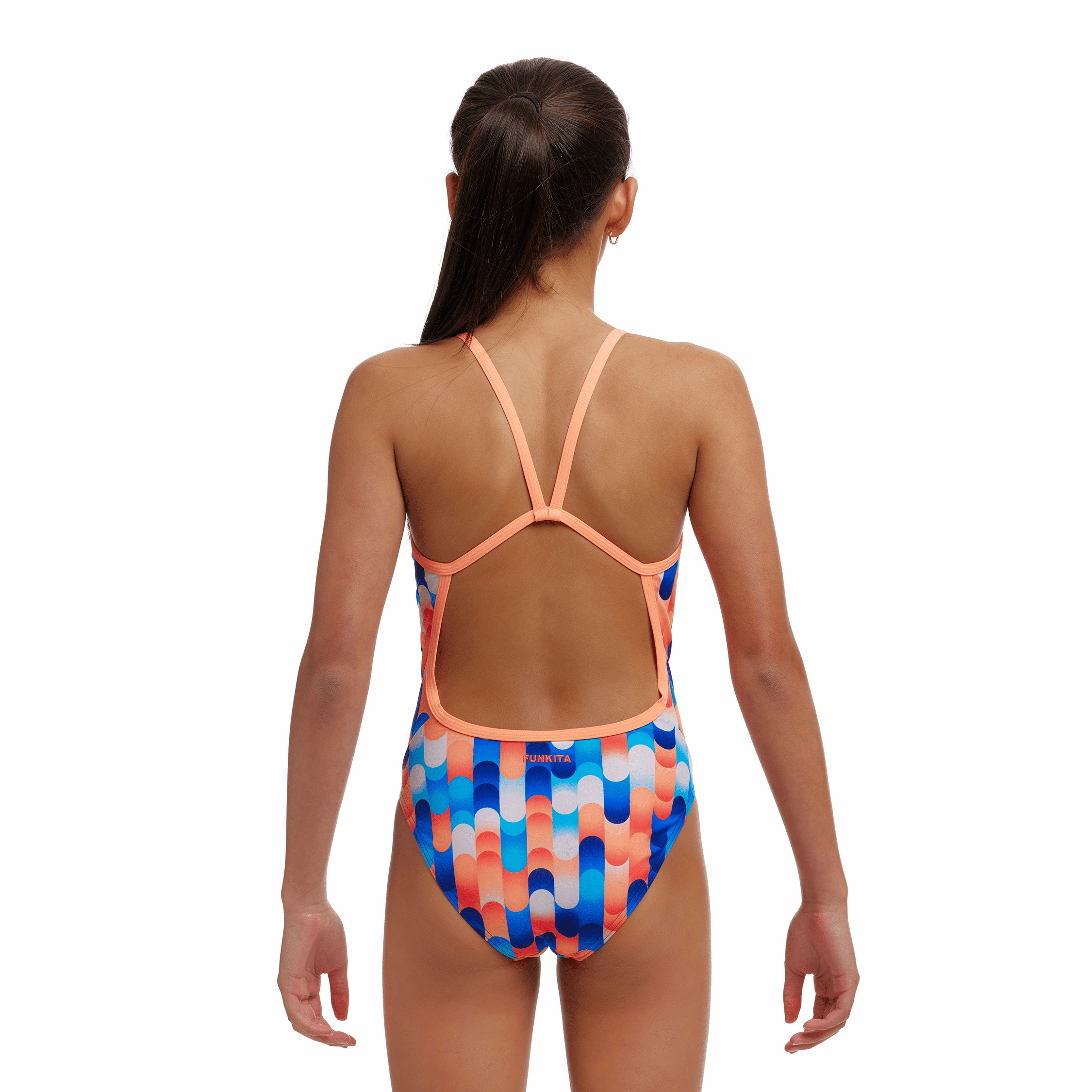 Funkita Tail End Single Strap Girls Swimsuit