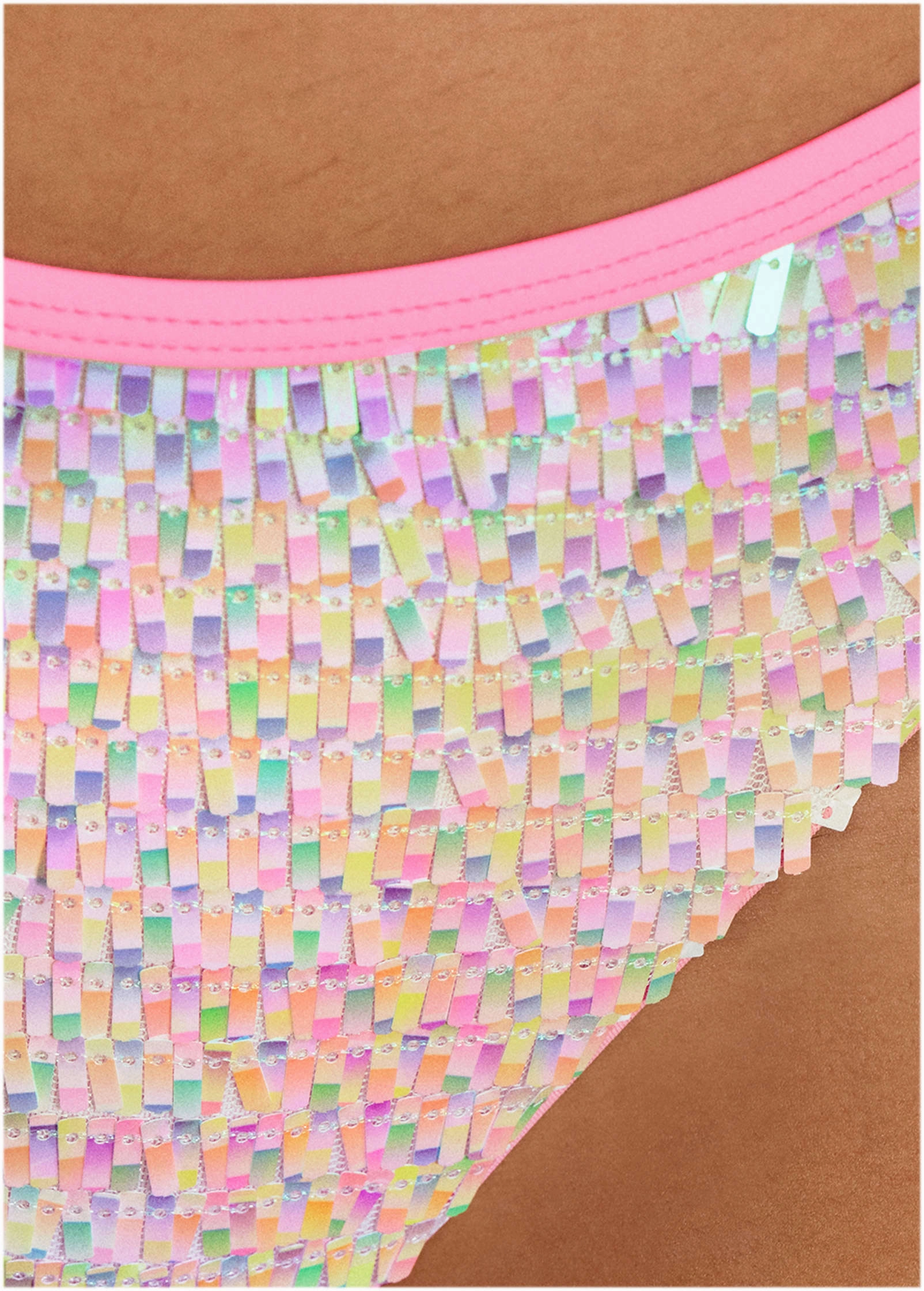 Getaway Glitz Malibu Cheeky Bottom - Pink Multi