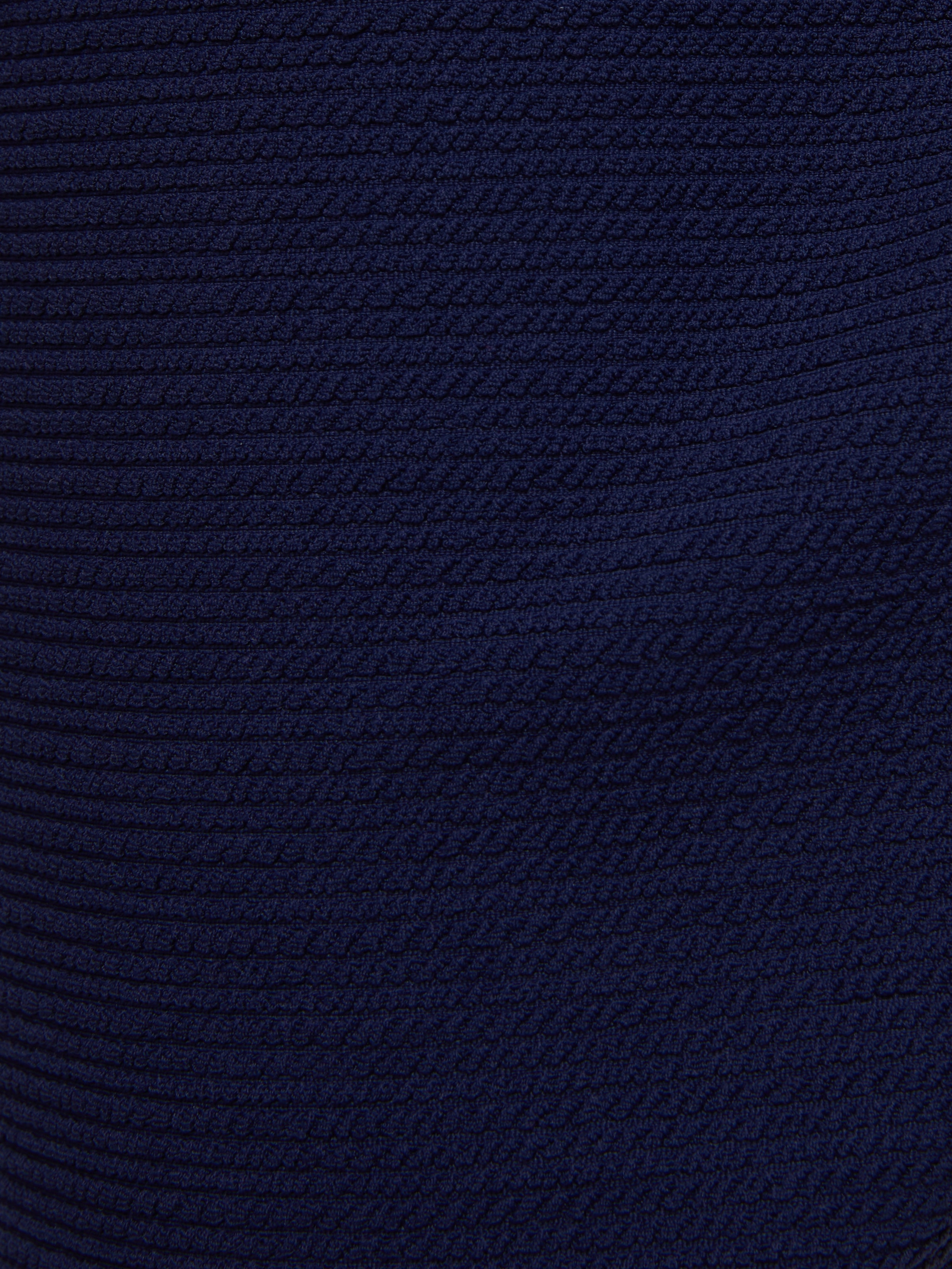 Gina Top   Hi Waist Hi Leg Bottom in Navy Texture