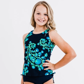 Girl's Abby Tankini Swim Top cute swimsuits for teen girls, modest teen swimwear
