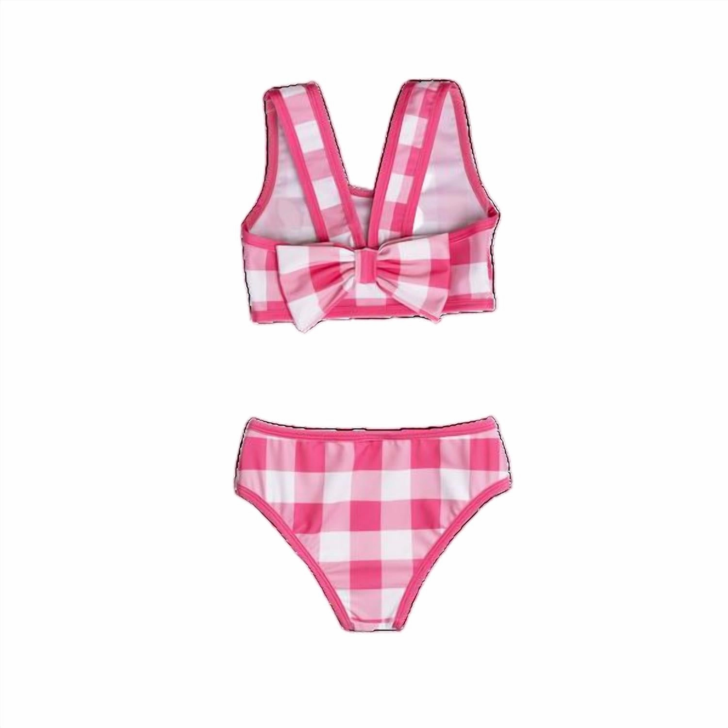 Girl's Buffalo Swim Suit In Pink Jam