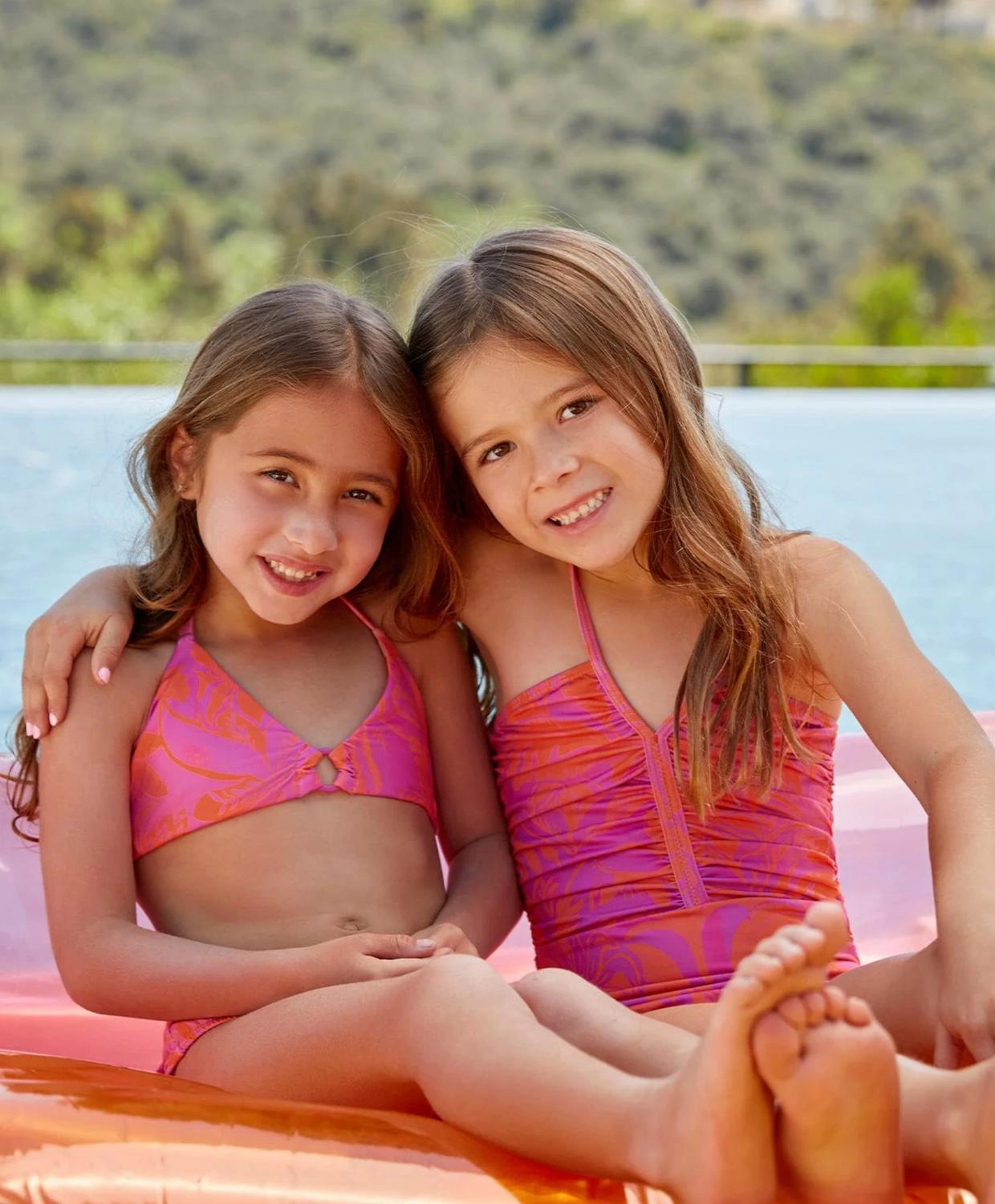 Girl's Josie One Piece In Pink