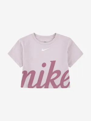 Girls Cozy Graphic T-Shirt in Purple