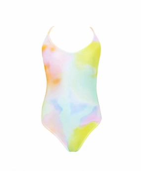 Girls' Juliette One Piece In Sunrise stylish teen girl swimsuits, teen girls swimwear sets
