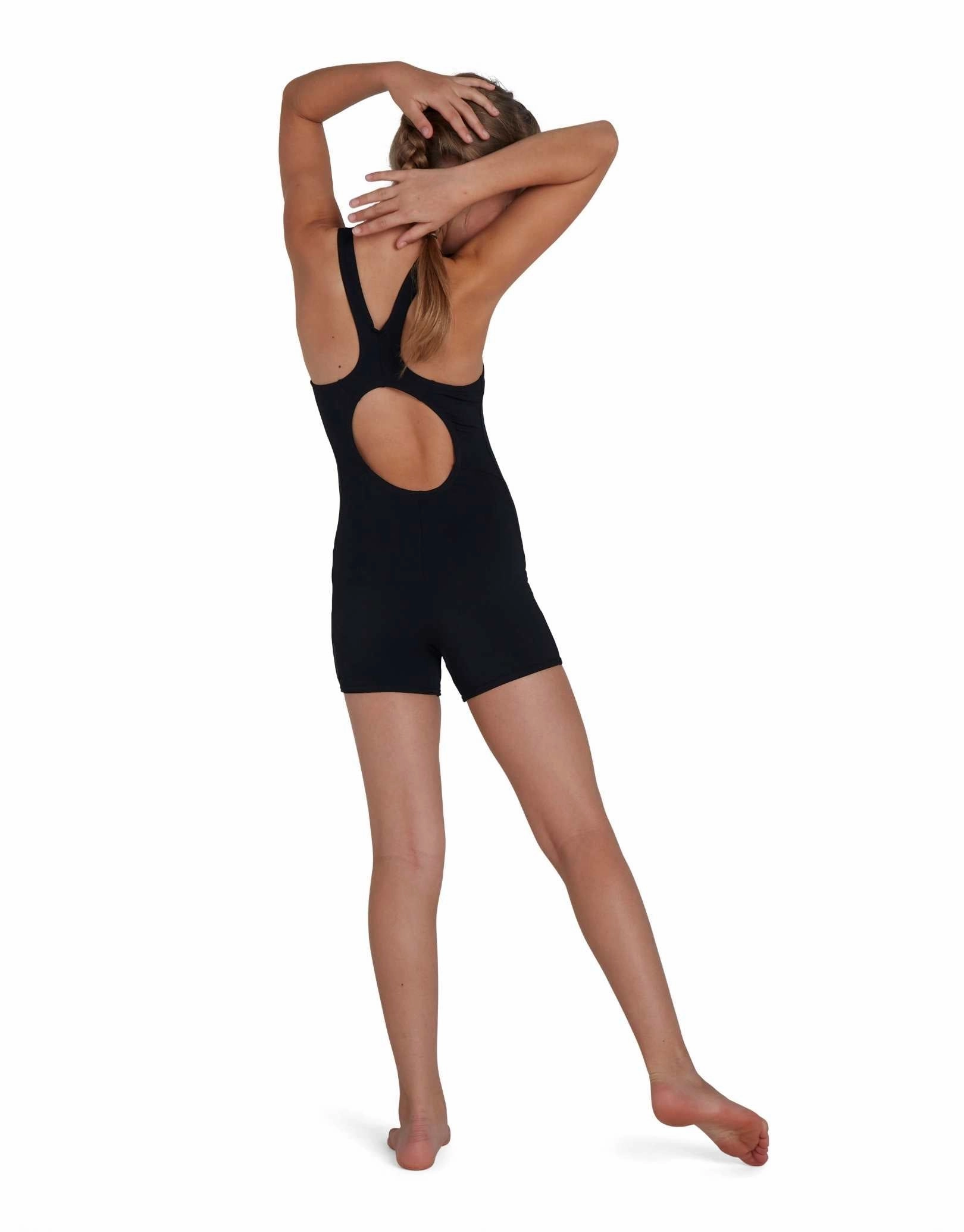 Girls Essential Endurance Plus Legsuit - Black