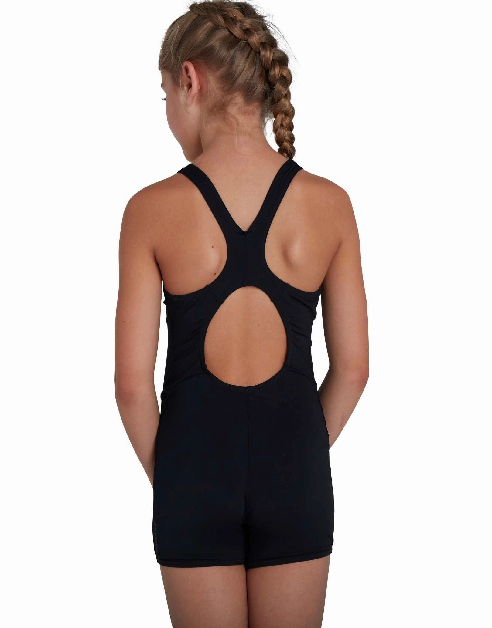 Girls Essential Endurance Plus Legsuit - Black