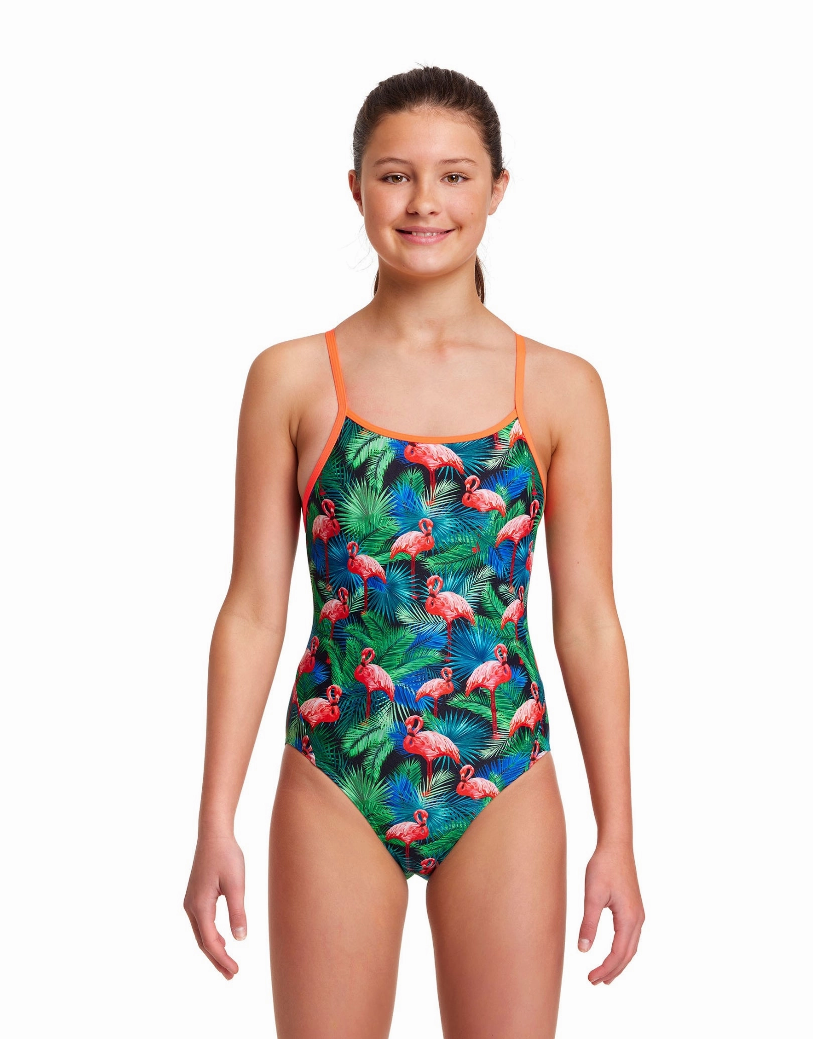 Girls Jungle Bungle Diamond Back Swimsuit funkita womens swimsuits, funkita colorful swimwear