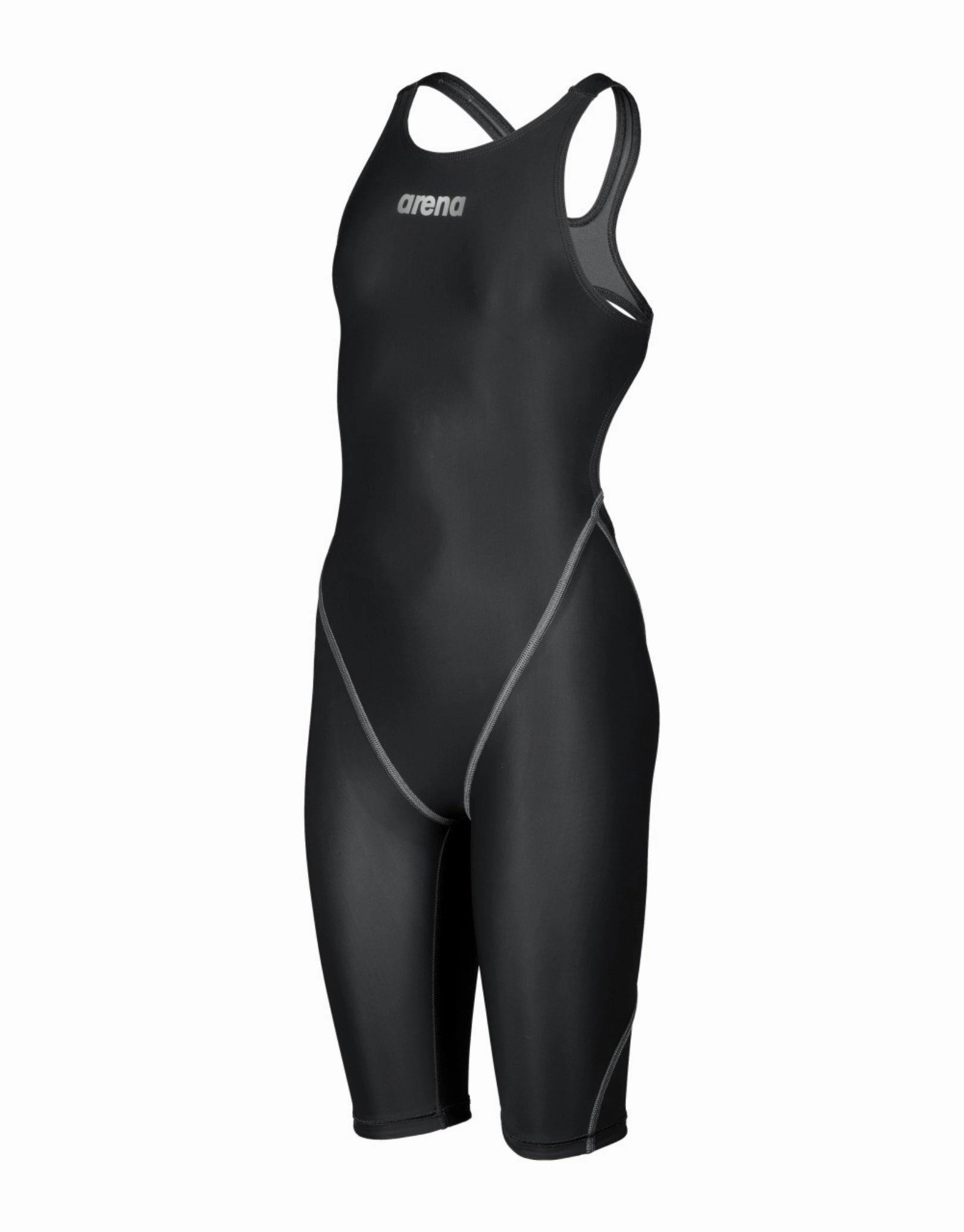 Girls Powerskin ST NEXT Open Back - Black