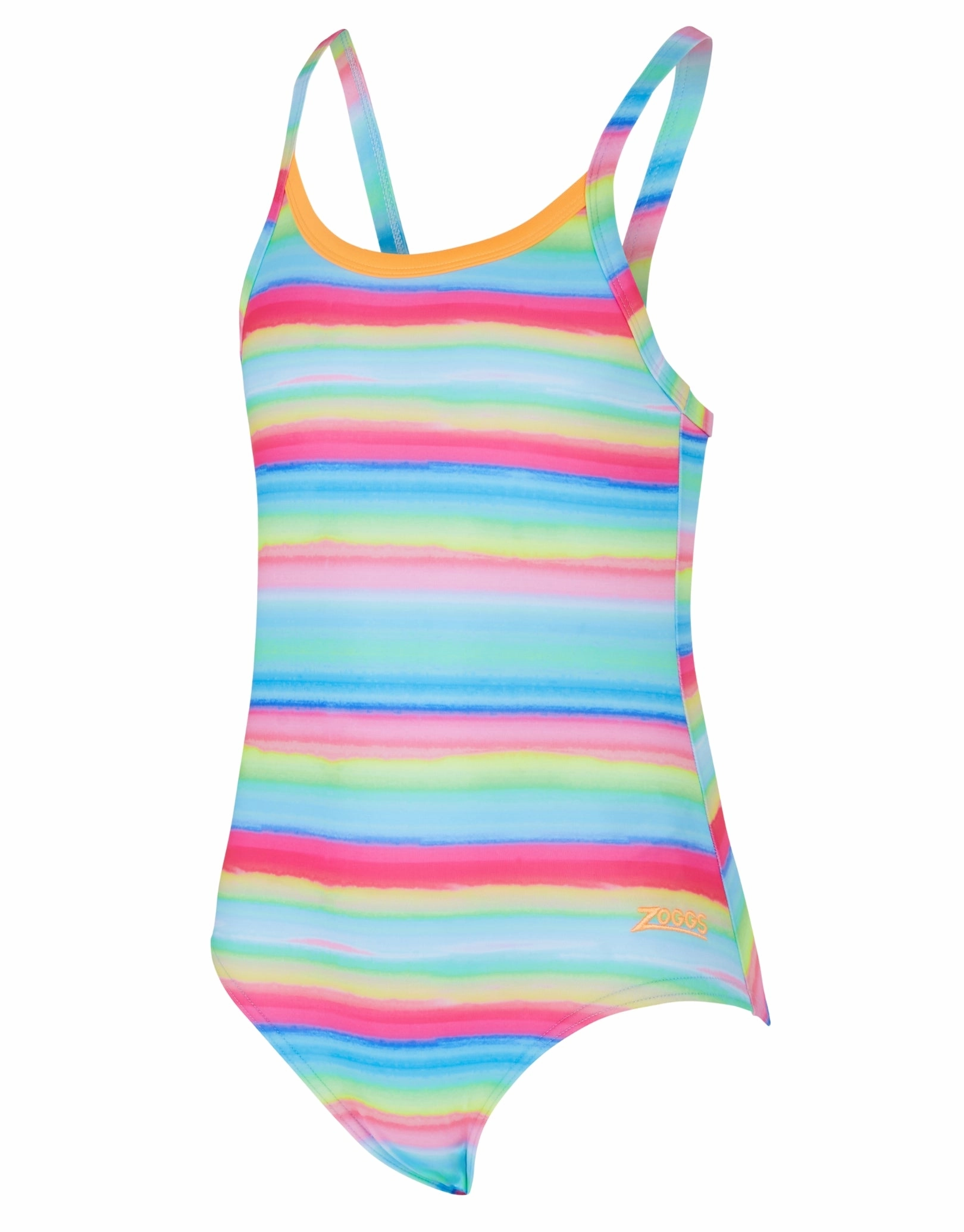 Girls Seychelle Strikeback Swimsuit - Blue/Pink