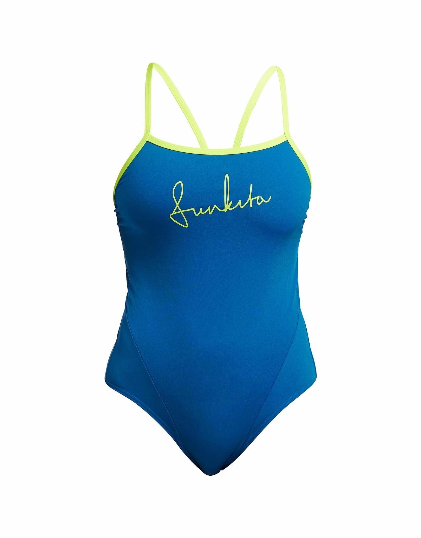Glaciar Glam Single Strap Swimsuit - Blue