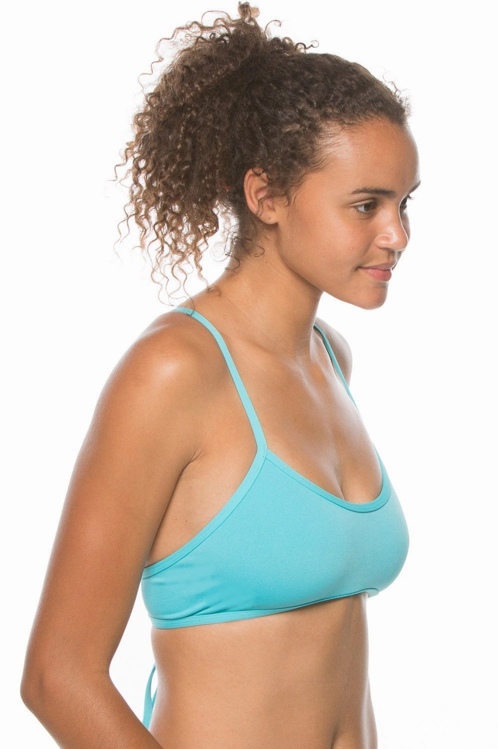 Grayson Bikini Top - Hawaii Blue