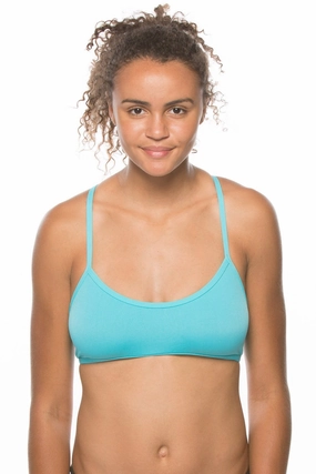 Grayson Bikini Top - Hawaii Blue inclusive swimwear styles, all season swimwear options