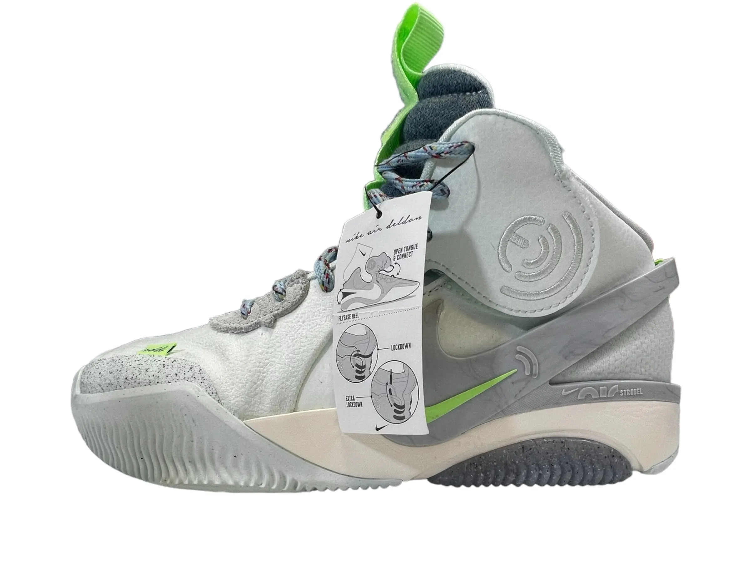 Green & Grey Shoes Athletic Nike, Size 5.5 nike