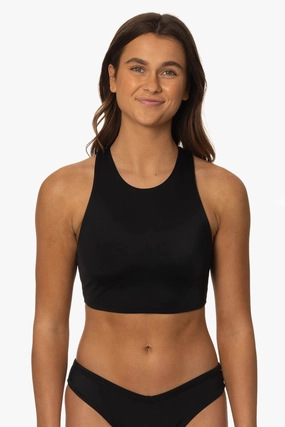 Gwen Bikini Top - Black inclusive swimwear styles, all season swimwear options