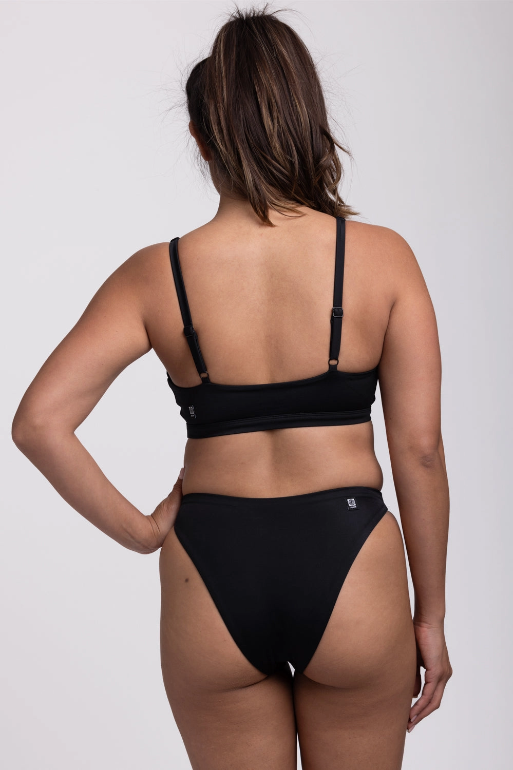 Haliewa Bikini Bottom - Black
