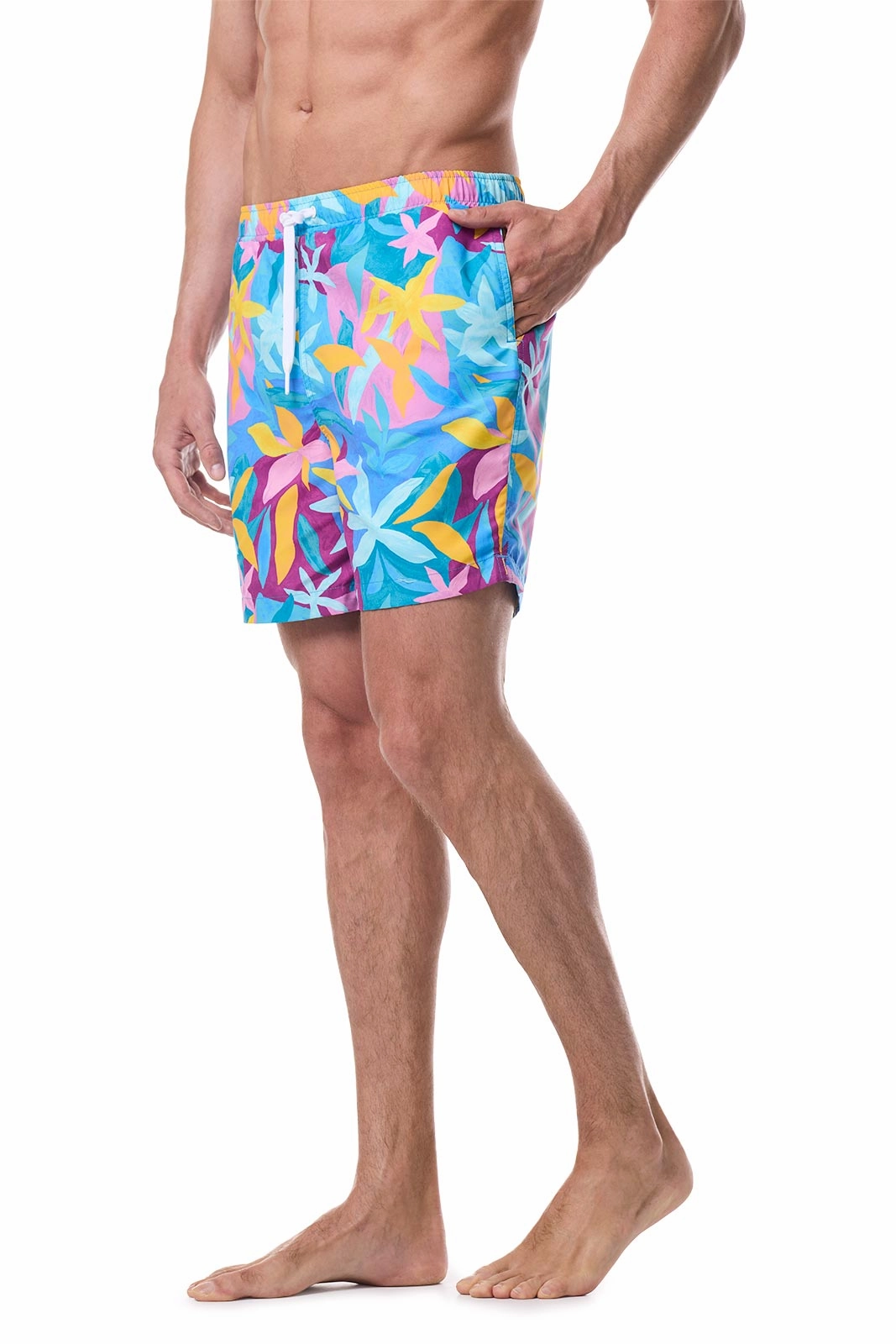 Harrison - Mens 5.5" Inseam Swim Trunk | Golden Hour
