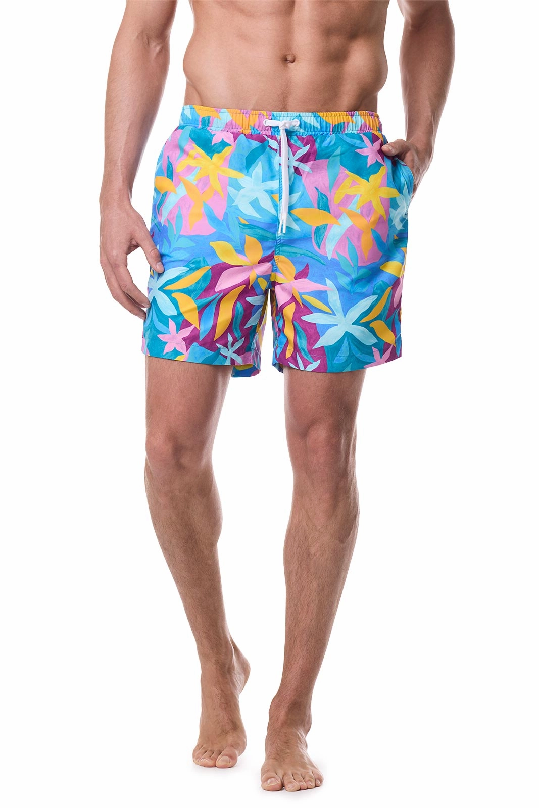 Harrison - Mens 5.5" Inseam Swim Trunk | Golden Hour