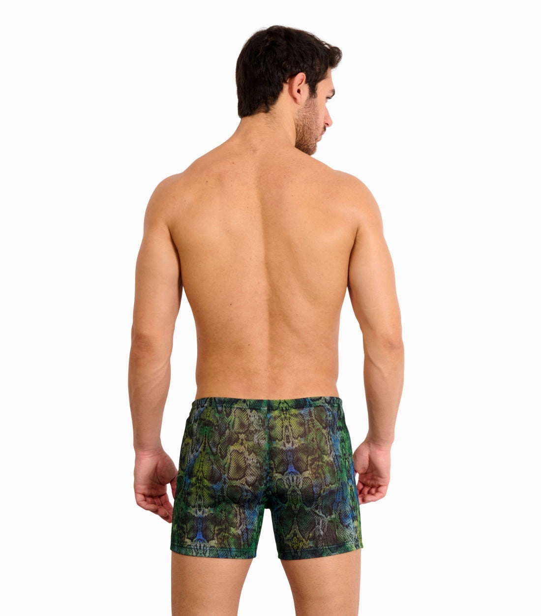 Havana Tan Through Swim Shorts
