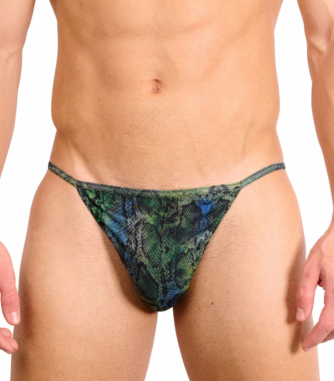 Havana Tan Through Swim Tanga affordable men's swimwear, summer swimwear for men