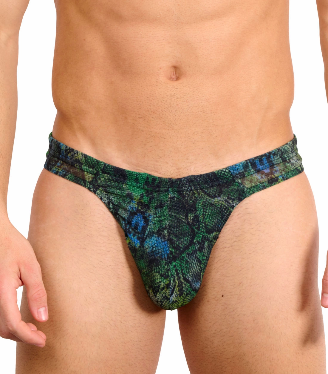 Havana Tan Through Swim Thong affordable men's swimwear, summer swimwear for men