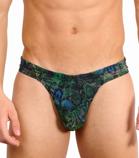 Havana Tan Through Swim Thong affordable men's swimwear, summer swimwear for men