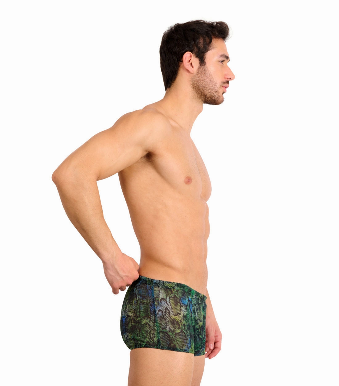 Havana Tan Through Swim Trunks