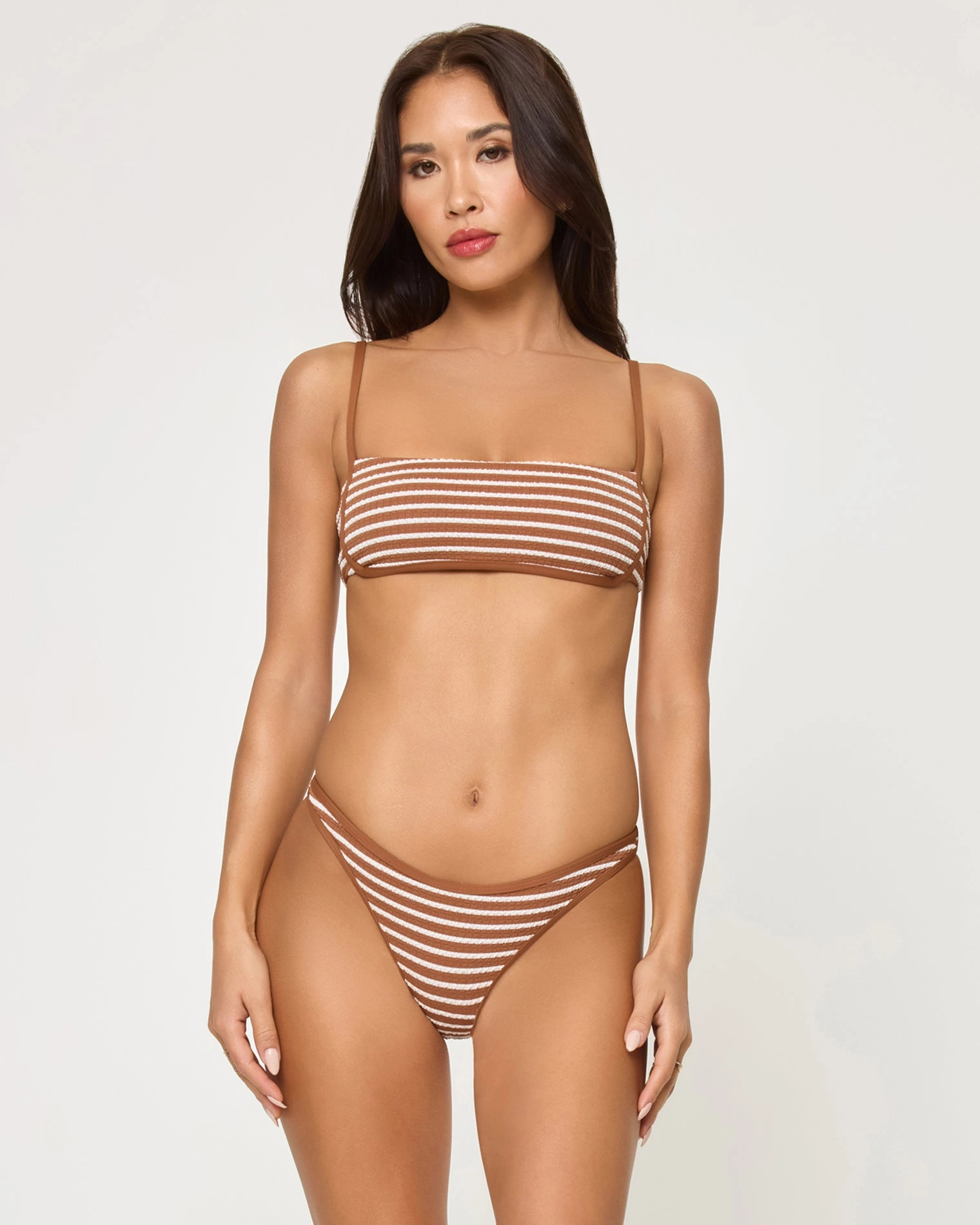Hazel Bikini Top - Brown Sugar