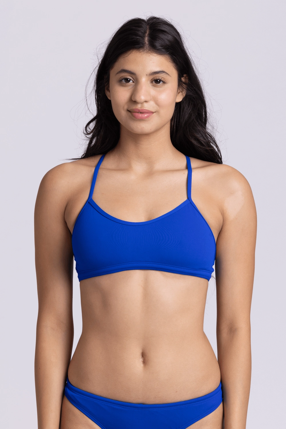 Heidi Bikini Top - Blueberry mix and match bikinis, stylish women's bikini options