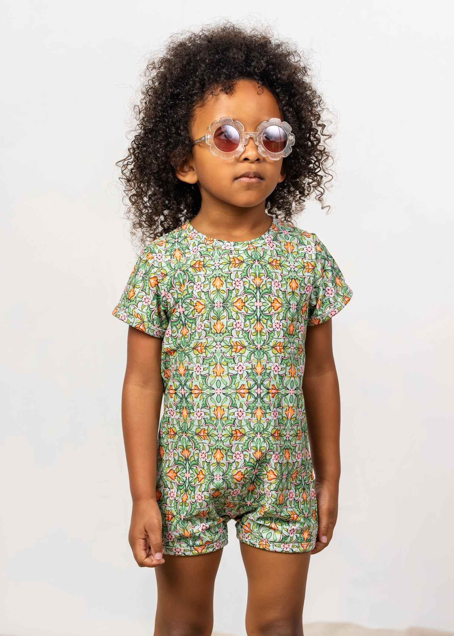 Heirloom Tulip | Baby Shorties Rashguard (Unisex)