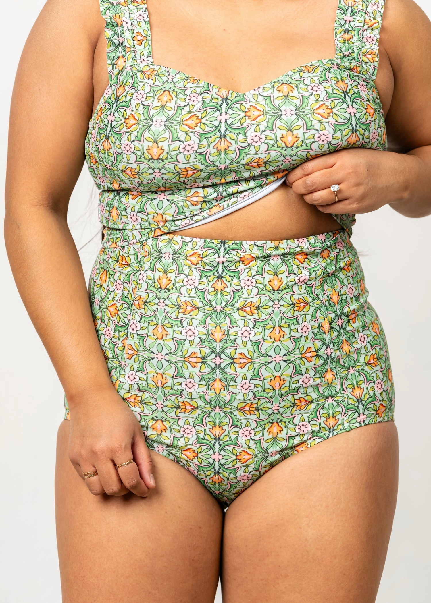 Heirloom Tulip | Extended High-Waisted Bottoms