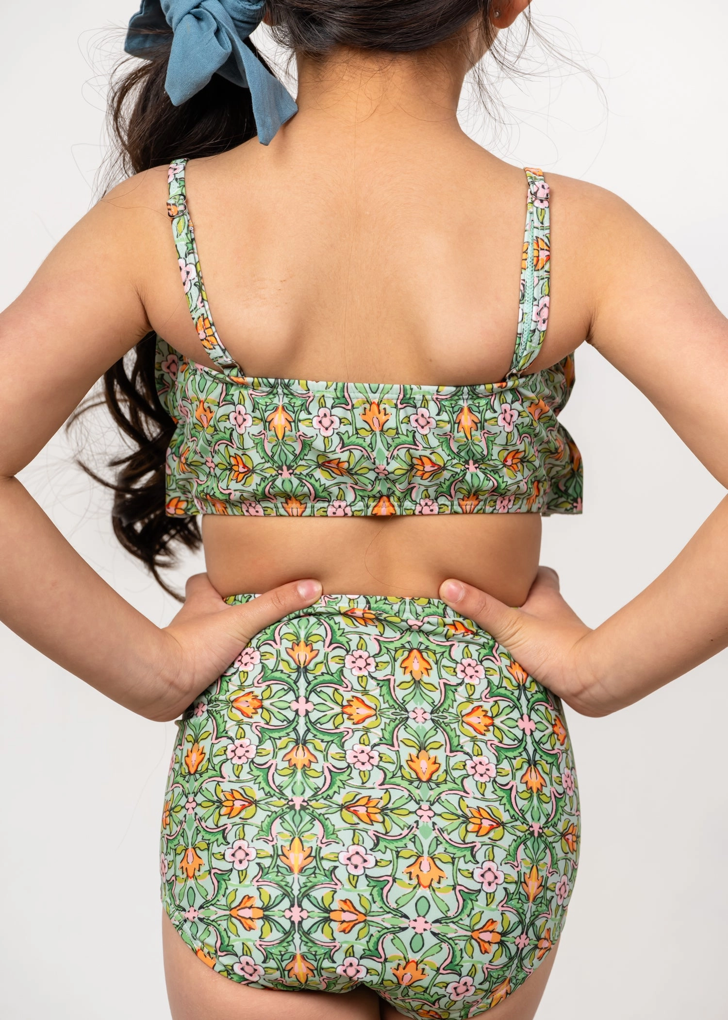 Heirloom Tulip | Mini Oversized Ruffle Top