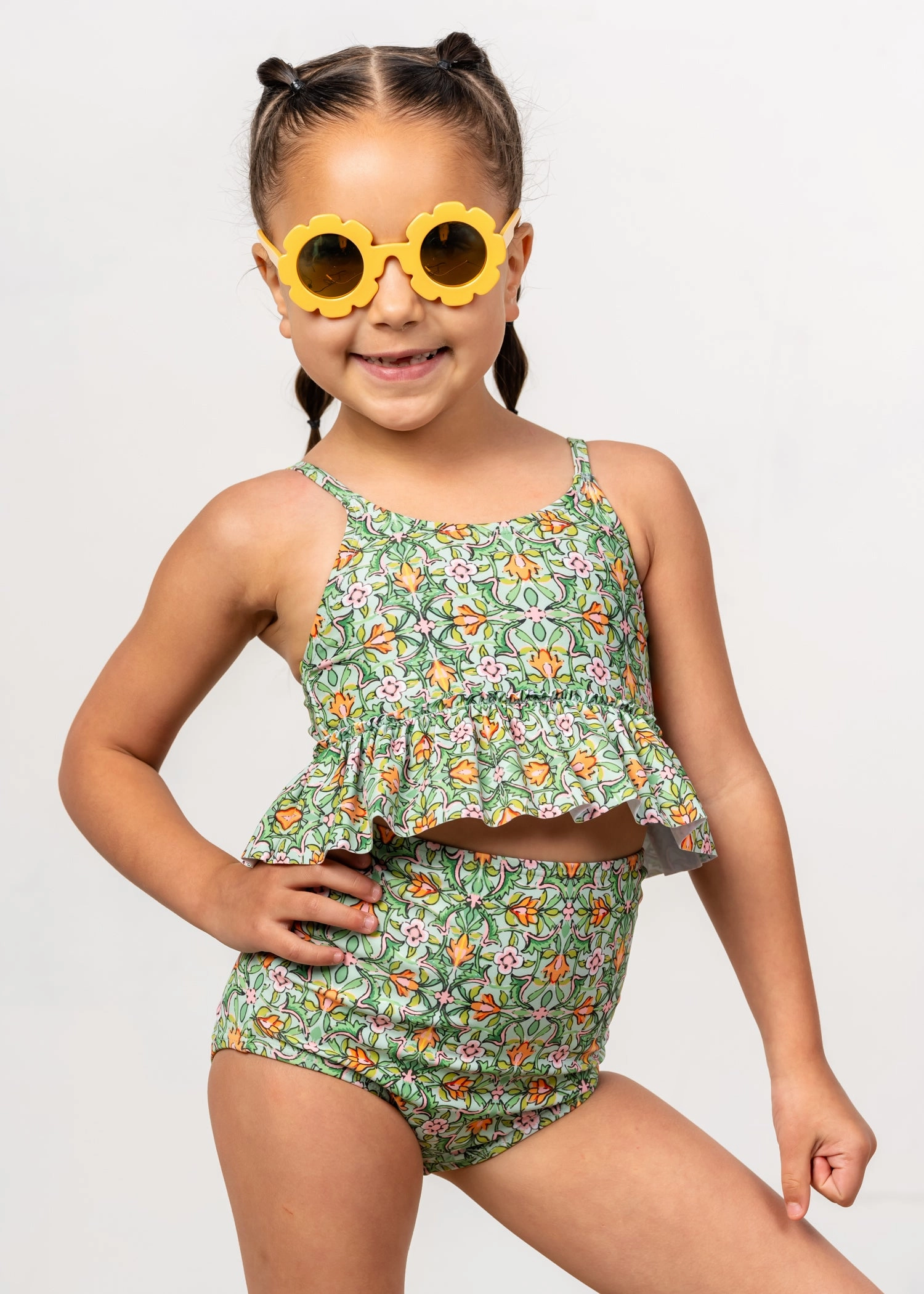 Heirloom Tulip | Mini Peplum Top