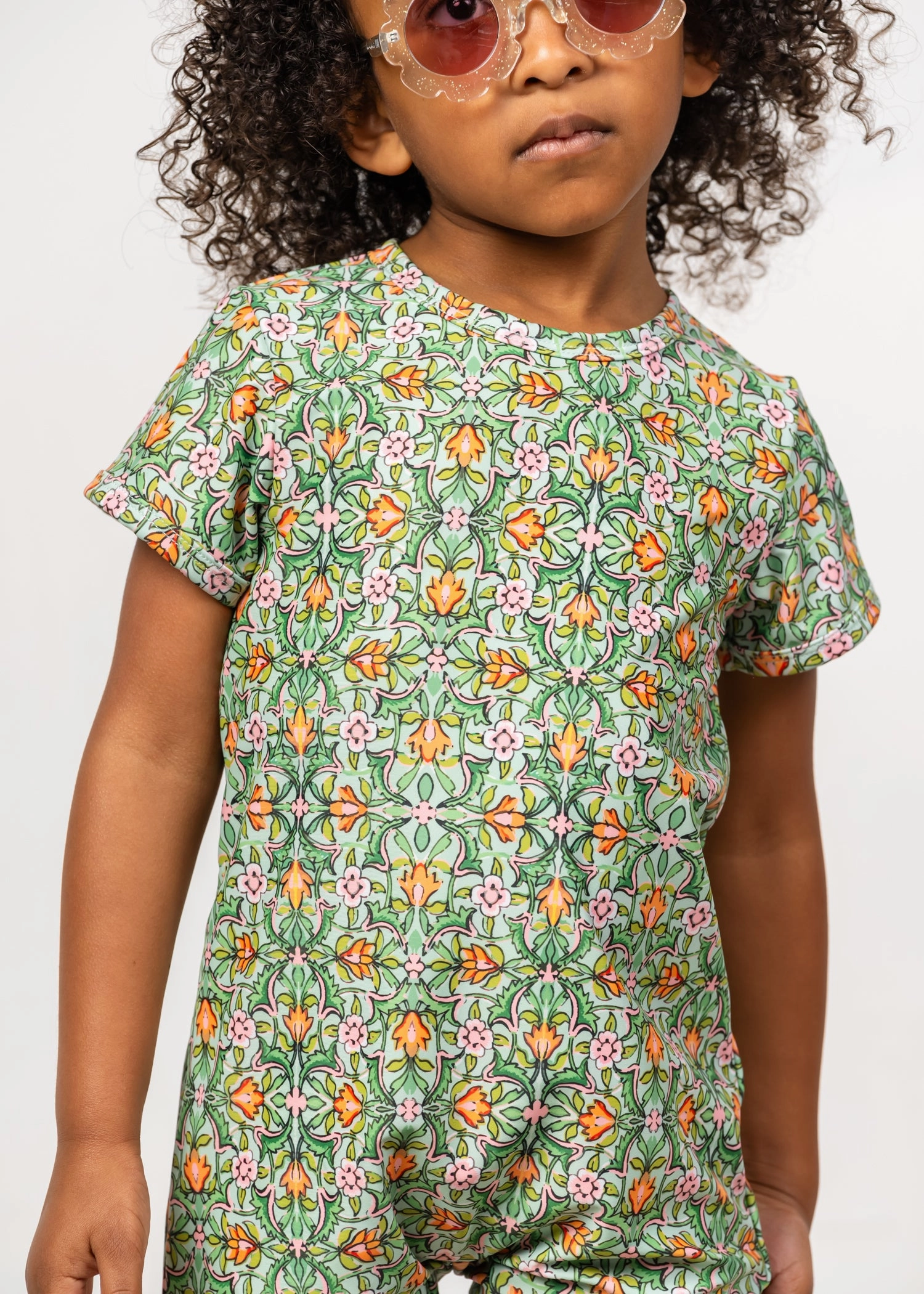 Heirloom Tulip | Mini Shorties Rashguard (Unisex)