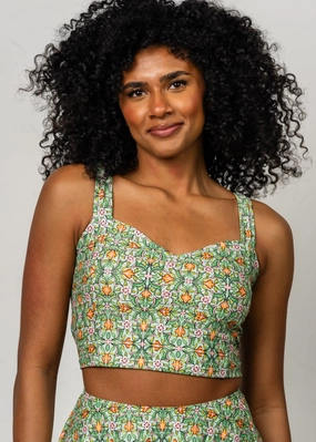 Heirloom Tulip | Original Latter-Back Top tankini swim tops, adjustable bikini tops