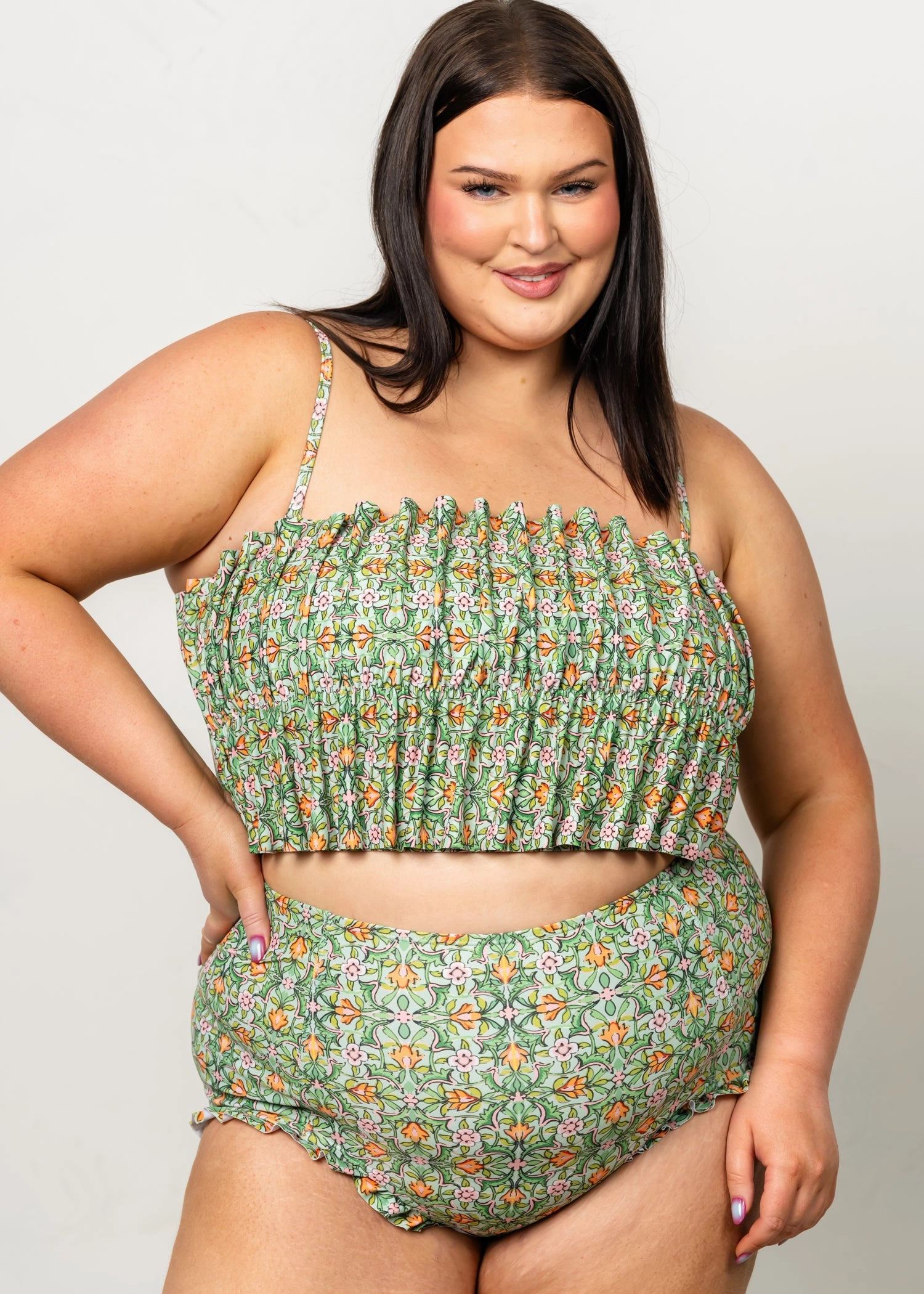 Heirloom Tulip | Oversized Ruffle Top