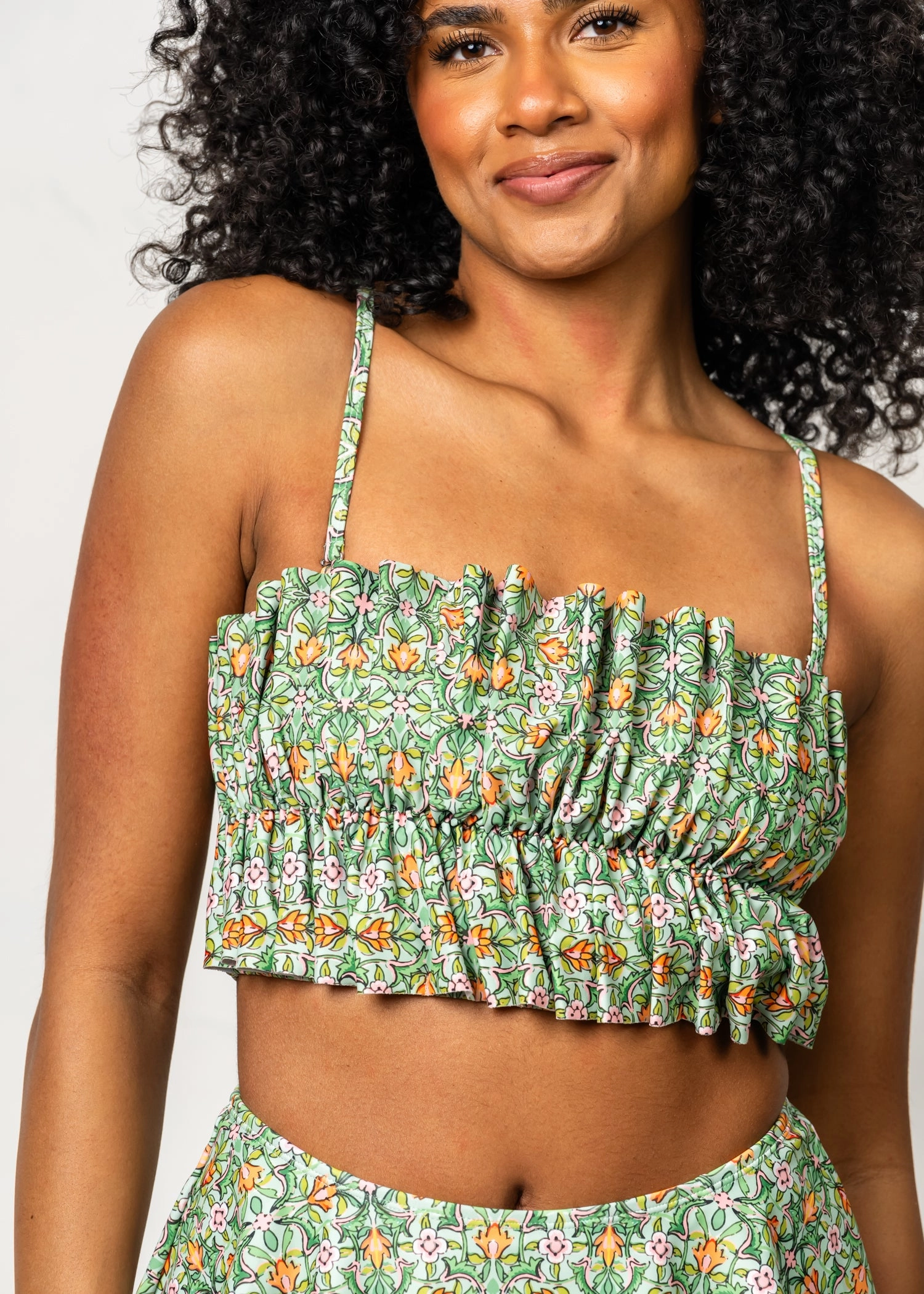 Heirloom Tulip | Oversized Ruffle Top