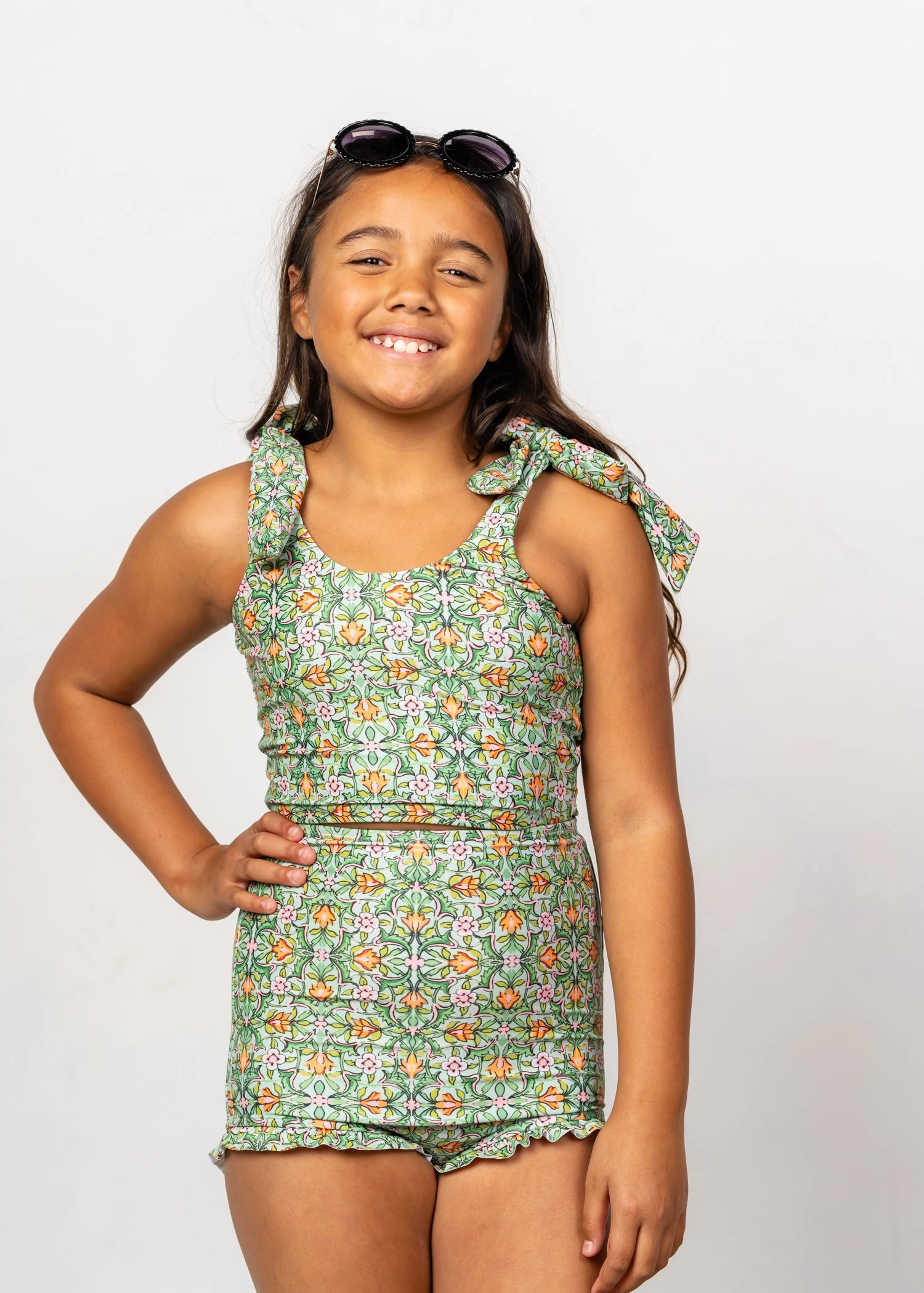 Heirloom Tulip | Youth Knot Top
