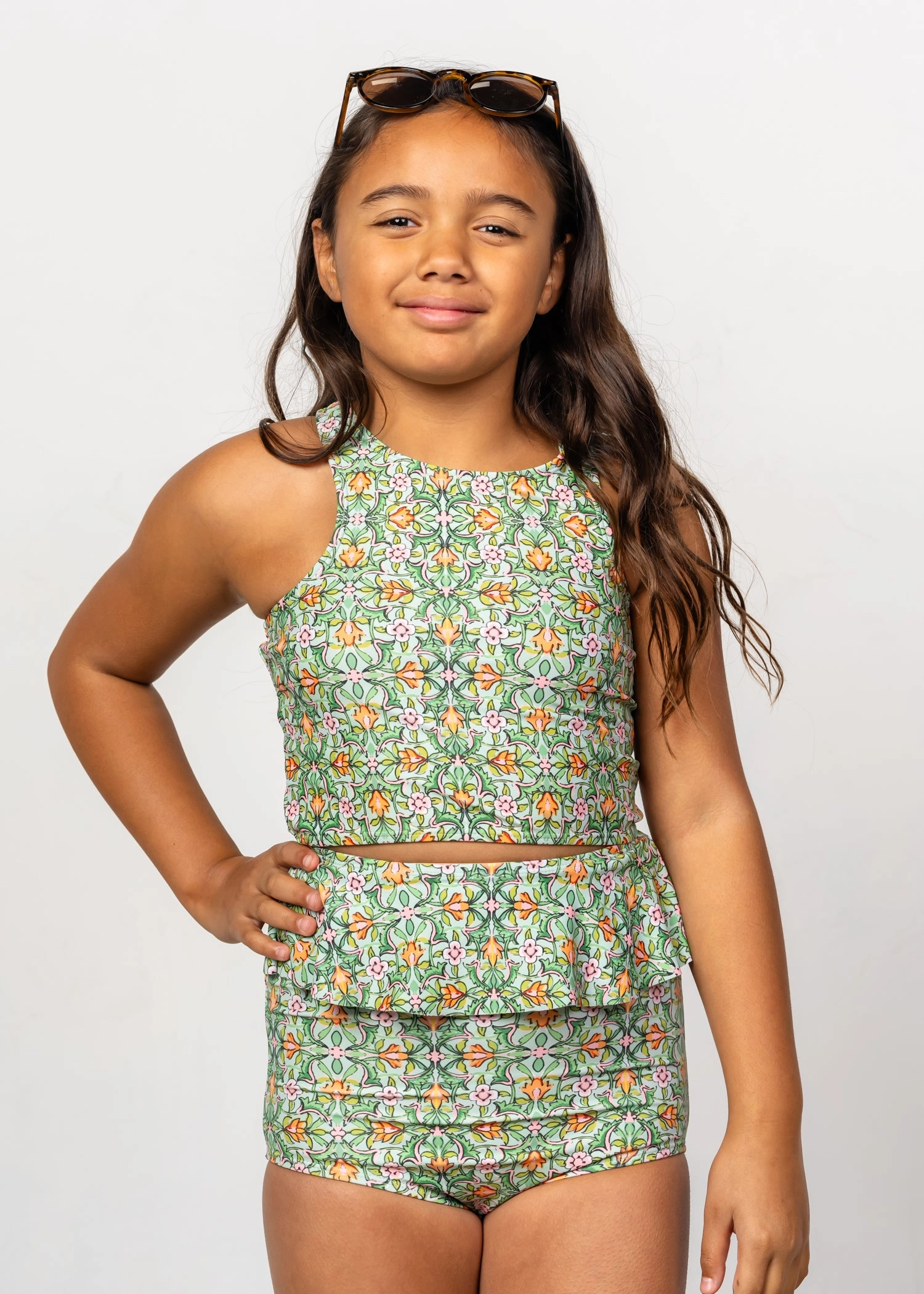 Heirloom Tulip | Youth Peplum Bottoms