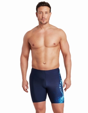 Helix Mid Swim Jammer - Navy/Blues zoggs swimwear for women, zoggs goggles and swimsuits