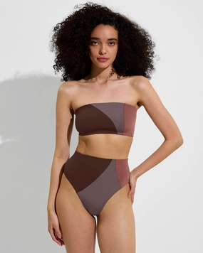 Hi Hi Bottom *LOF X DUNE - Cold Brew / Stormy / Sandal lightweight women's swimwear, chic swim outfits for beach