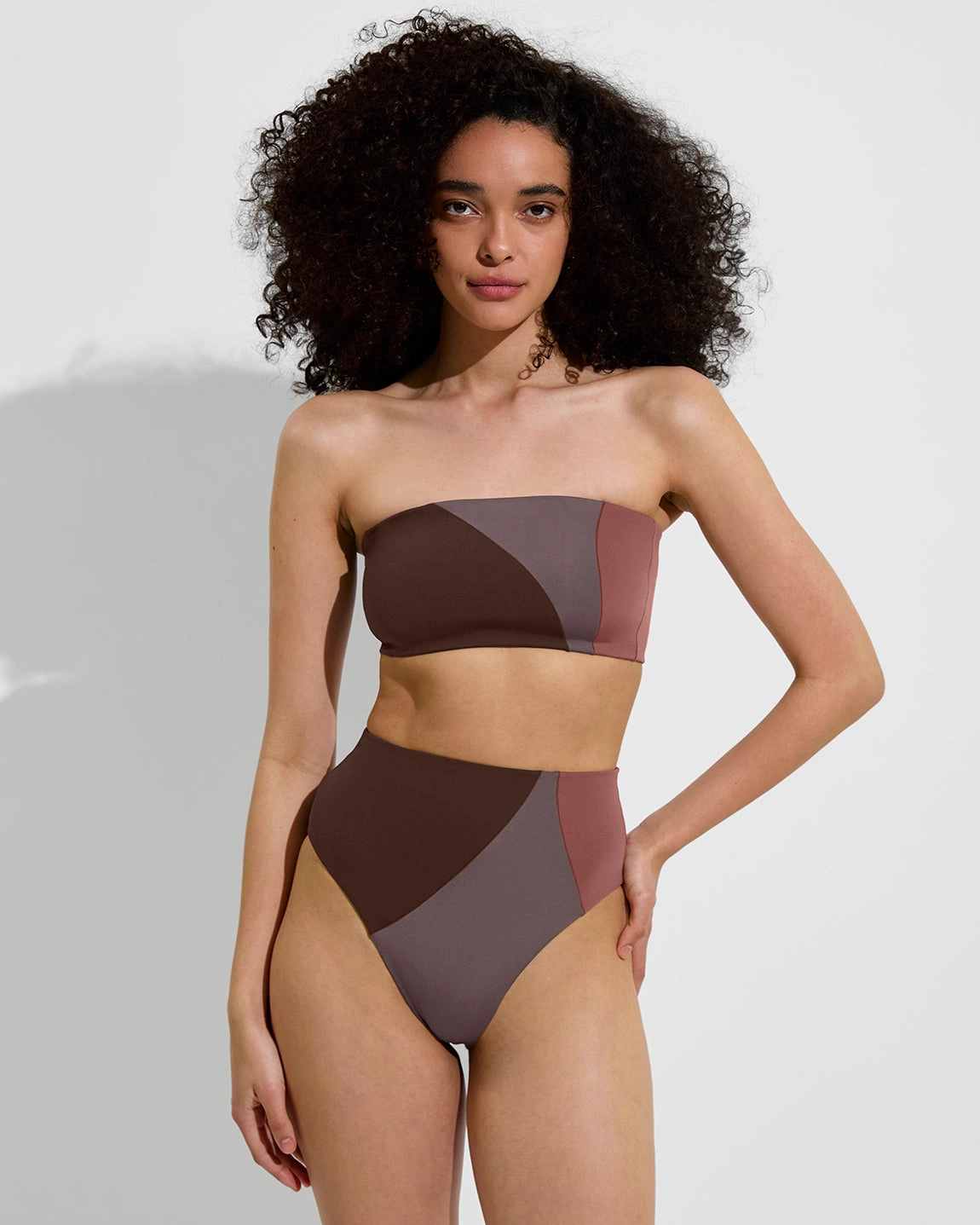 Hi Hi Bottom *LOF X DUNE - Cold Brew / Stormy / Sandal lightweight women's swimwear, chic swim outfits for beach