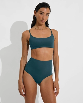 Hi Tide Bottom - Deep End sleek design swimwear for women, minimalist swim styles
