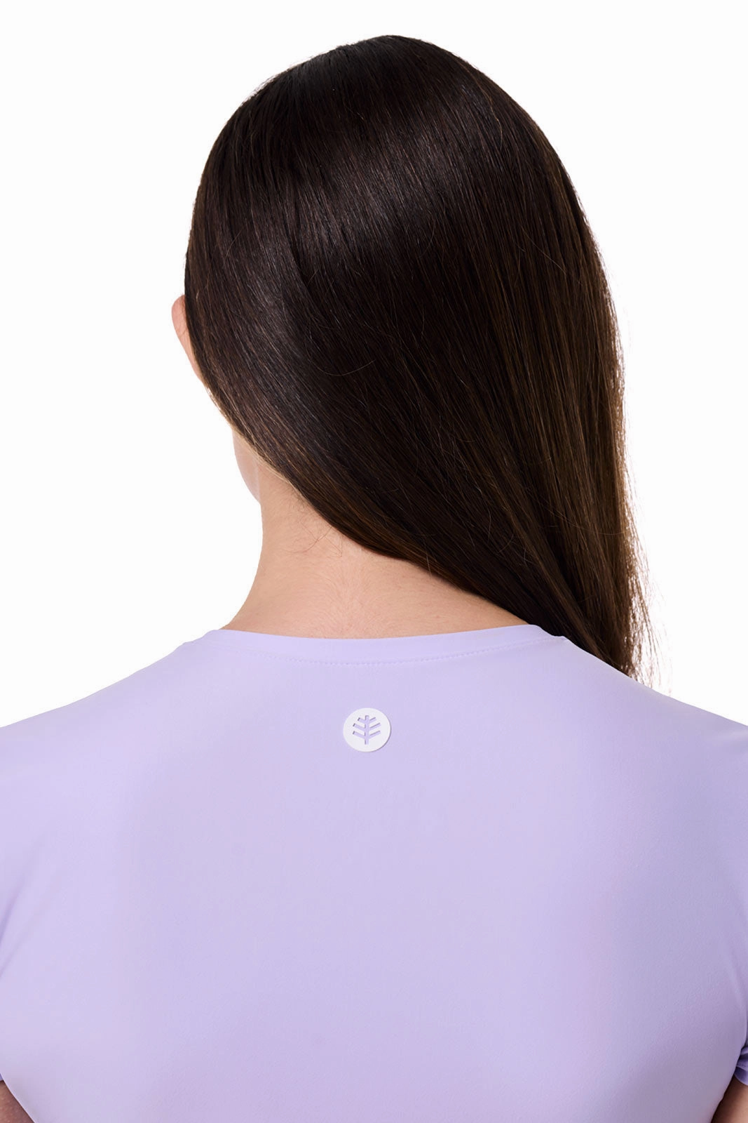 Hibiscus Island Crop Swim Tee | Lavendula