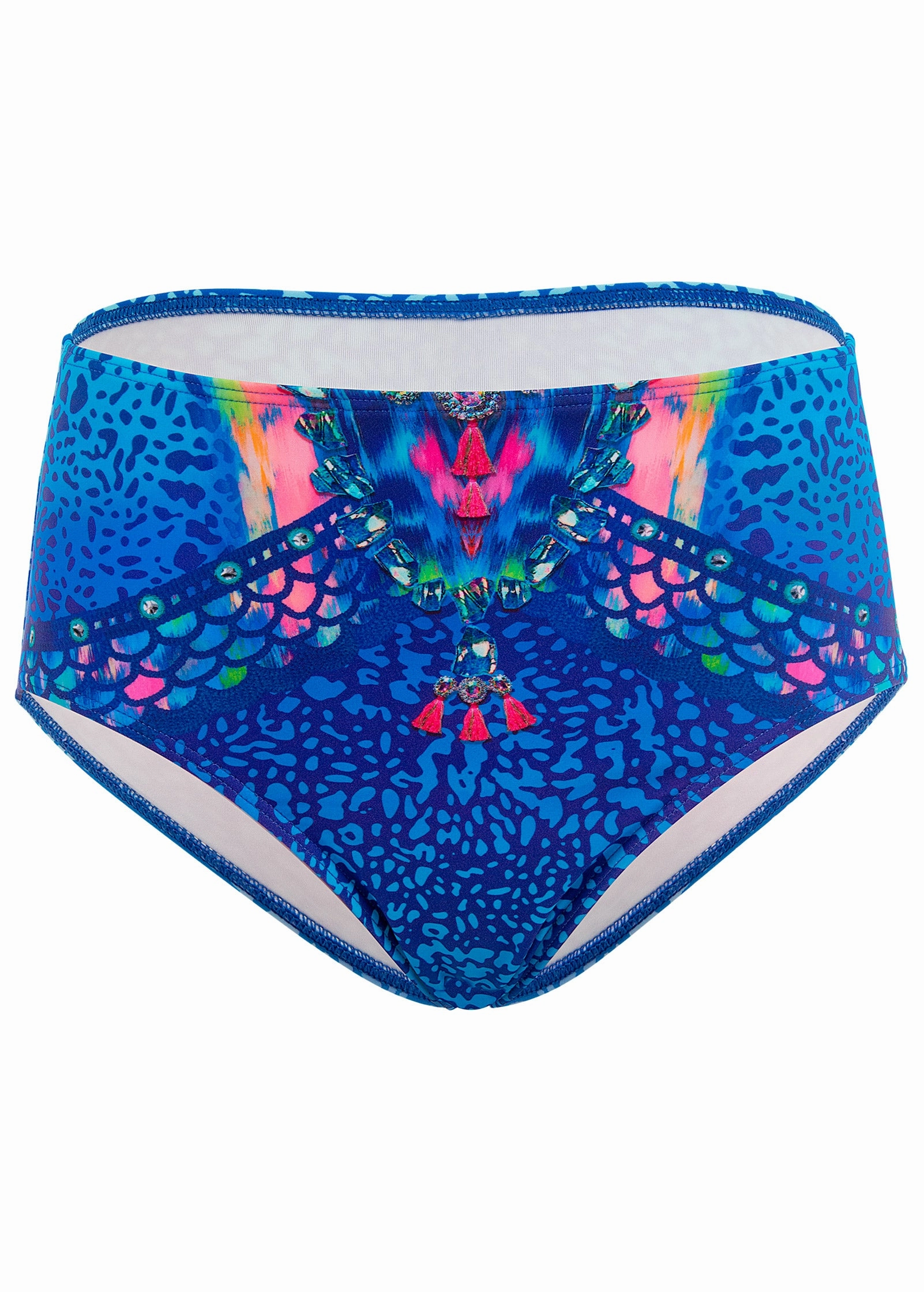 High-Waist Bikini Bottom - Timeless Treasure