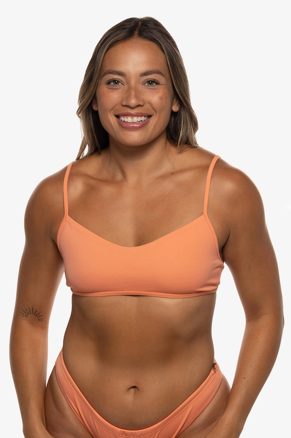 Hikari Bikini Top - Guava