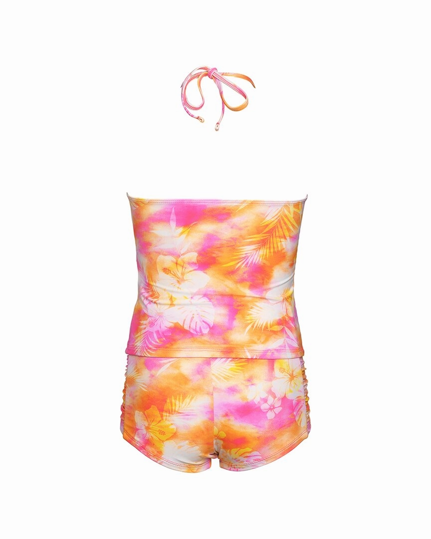 HOBIE Color High-Neck Tankini 2c Swim Set