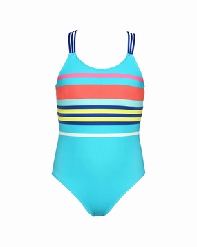 HOBIE Sail Tank One-Piece cute swimsuits for teen girls, modest teen swimwear
